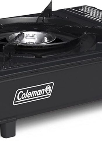Coleman Classic 1-Burner Butane Stove, Portable Camping Cooktop with Carry Case & InstaStart Ignition, Adjustable Burner with 7650 BTUs of Power for Camping, Grilling, Tailgating, & More